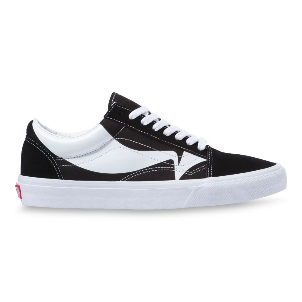 Vans Warp Old Skool Classic Dam Svarta Vita | 63951BLNA