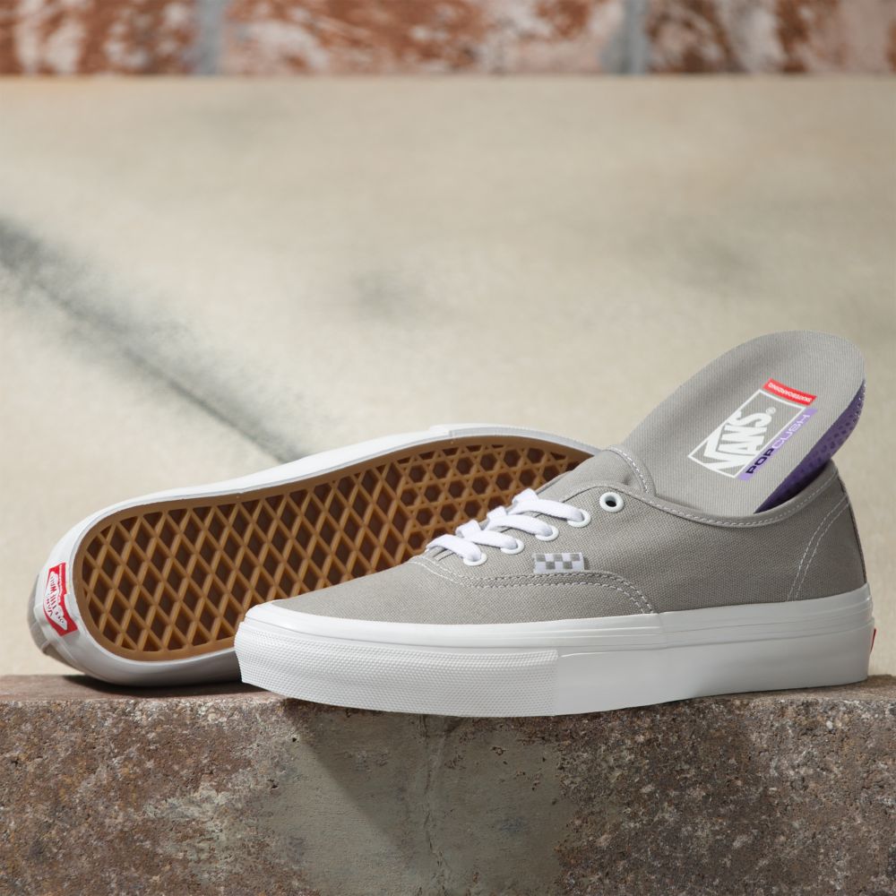 Vans Wrapped Authentic Skateskor Dam Mörkgrå | 02678OABI