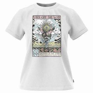 Vans Arcana Ss Crew T-shirt Dam Vita | 15743CBAJ