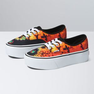 Vans Authentic Stackform Classic Dam Svarta Olika Färger | 38692QMSP