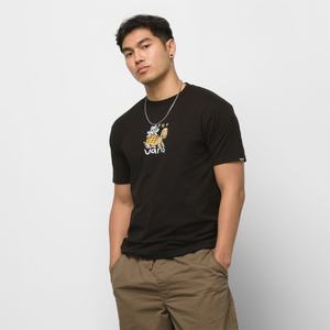 Vans Buddy Check T-shirt Herr Svarta | 53624IHTP