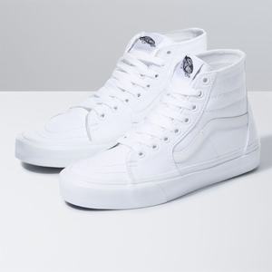 Vans Canvas Sk8-Hi Tapered Classic Herr Vita | 12807GTOH