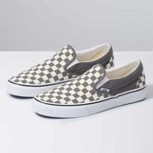 Vans Checkerboard Classic Dam Blå Grå Vita | 09281FIGD