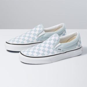 Vans Checkerboard Classic Dam Blå Vita | 72508XACE