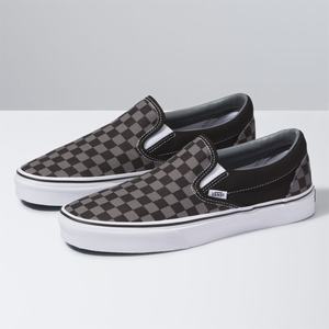 Vans Checkerboard Classic Dam Svarta Blå Grå | 54782ZSRL