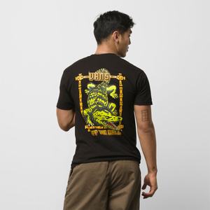 Vans Croc T-shirt Herr Svarta | 85712ZPXW