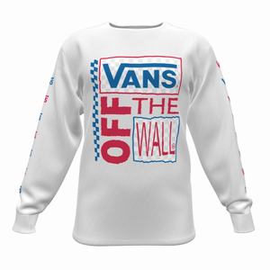 Vans Customs Checker Stripe Klassiska T-shirt Dam Olika Färger | 86137RHYO