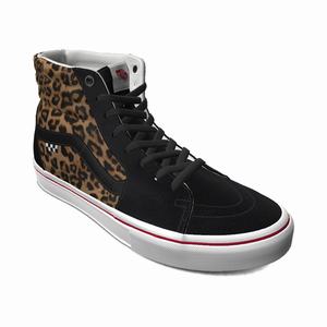 Vans Customs Leopard Sk8-Hi Classic Dam Olika Färger | 80249VOYI