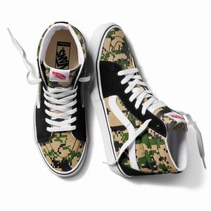 Vans Customs Pixel Sk8-Hi Classic Dam Olika Färger | 95830NDYS