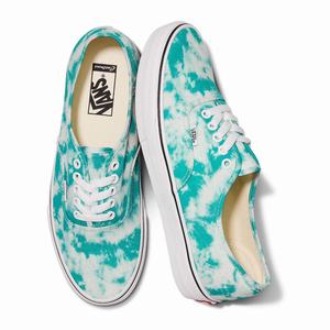 Vans Customs Teal Acid Wash Authentic Classic Herr Olika Färger | 12407WRAX