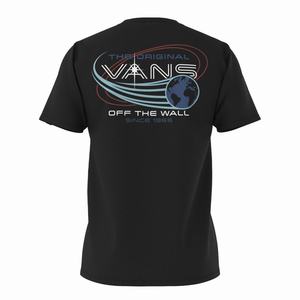 Vans Global Movement T-shirt Herr Svarta | 39176FHXP