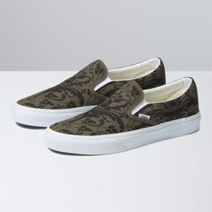 Vans Klassiska Classic Dam Lila Vita | 07964YDVZ