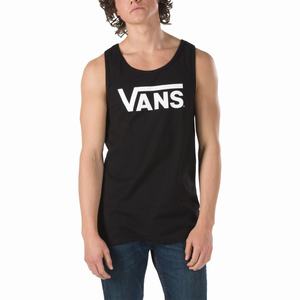 Vans Klassiska T-shirt Herr Svarta Vita | 52839YKHV