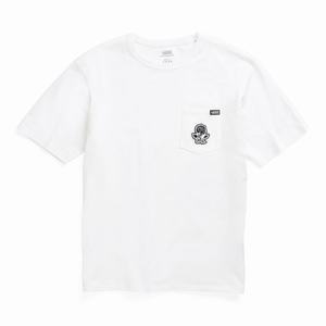 Vans Lizzie Armanto Off The Wall T-shirt Dam Vita | 58692TNXZ