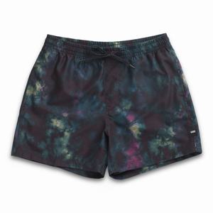 Vans Mixed 16 Volley Shorts Herr Svarta Lila Ljusgröna | 28579FSRC