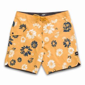 Vans Mixed 18 Shorts Herr Gula | 45802NTQI