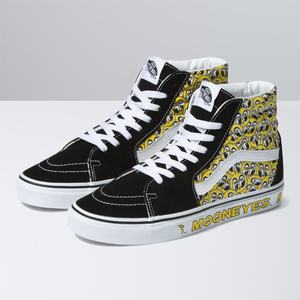 Vans Mooneyes Sk8-Hi Classic Dam Svarta Gula | 48510BGXI