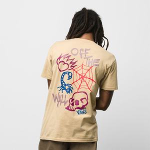 Vans Off The Skull T-shirt Herr Grå Bruna | 16392FXEZ