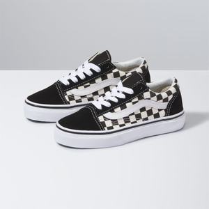 Vans Old Skool Classic Barn Svarta Vita | 57639RGZJ