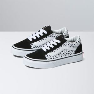 Vans Old Skool Classic Barn Svarta Vita | 95178BMDQ