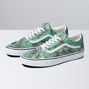 Vans Old Skool Classic Dam Gröna | 36421WXYE