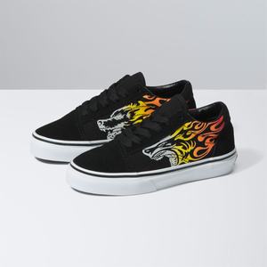 Vans Old Skool Classic Dam Röda Svarta | 60354CWPX