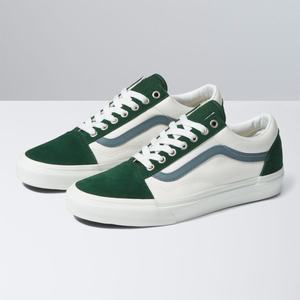 Vans Old Skool Classic Herr Blå Gröna | 08352HFTK