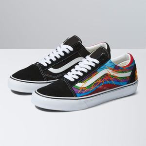 Vans Old Skool Classic Herr Svarta Olika Färger | 97186DIFT