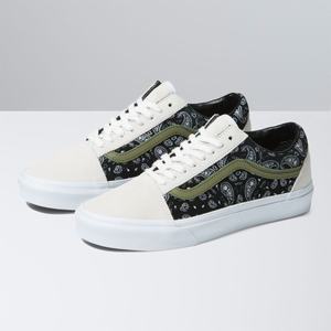 Vans Old Skool Classic Herr Vita Svarta | 65984YCIU