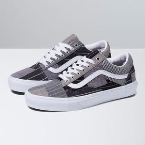 Vans Old Skool Patchwork Classic Dam Grå | 76258ABEW