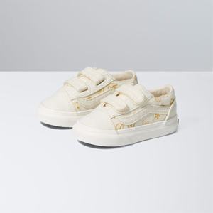 Vans Old Skool V Classic Barn Gula | 43590WUXY