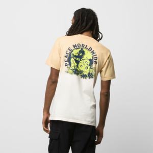 Vans Peace Worldwide T-shirt Herr Grå Bruna | 52430KTLX