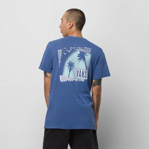 Vans Pier Side T-shirt Herr Marinblå | 19563OWFU