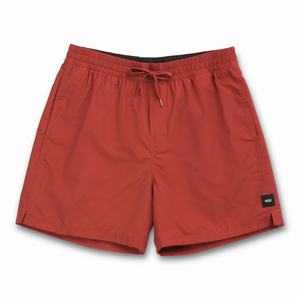 Vans Primary 17 Volley Shorts Herr Röda | 37482PGFC