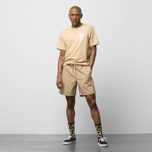 Vans Range Relaxed Elastic 18 Shorts Herr Khaki | 80423ZXCN