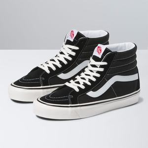 Vans SK8-Hi 38 DX Classic Dam Svarta Vita | 91852IGFK