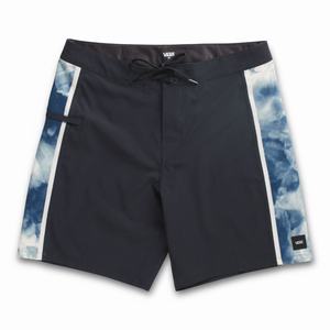 Vans Sidelines 18 Shorts Herr Svarta Vita | 30642BNVE