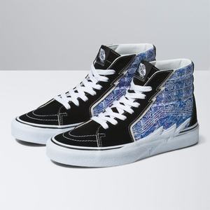 Vans Sk8-Hi Bolt Classic Dam Svarta | 14735UPHR