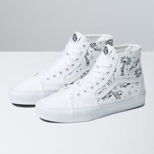 Vans Sk8-Hi Tapered Classic Herr Vita Vita | 45817MFTX