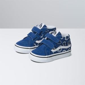 Vans Sk8-Mid Reissue V Classic Barn Marinblå | 08731FKBV