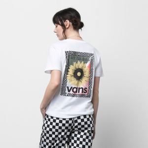 Vans Skyflower BFF T-shirt Dam Vita | 92645QCAP