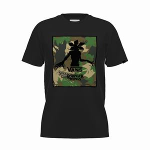 Vans Stranger Things Customs Upside Down Demogorgon Klassiska T-shirt Dam Olika Färger | 39571QGIT