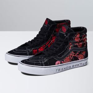 Vans Stranger Things Sk8-Hi Reissue Classic Herr Svarta Röda | 18397DQNF