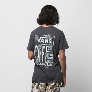 Vans Trippy Grin Floral T-shirt Herr Svarta | 96813RCVH