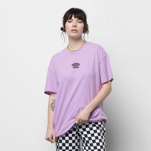 Vans Worldwide Oversized T-shirt Dam Lila | 30471BXEN